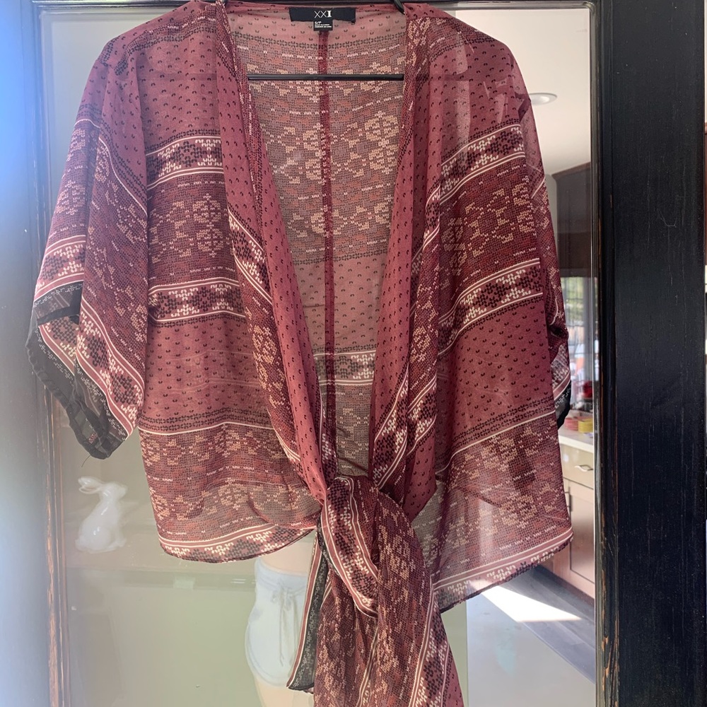 Forever 21 Sheer Kimono